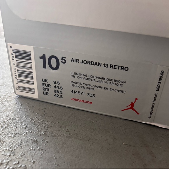 Jordan 13 Wheat - Picture 4 of 6